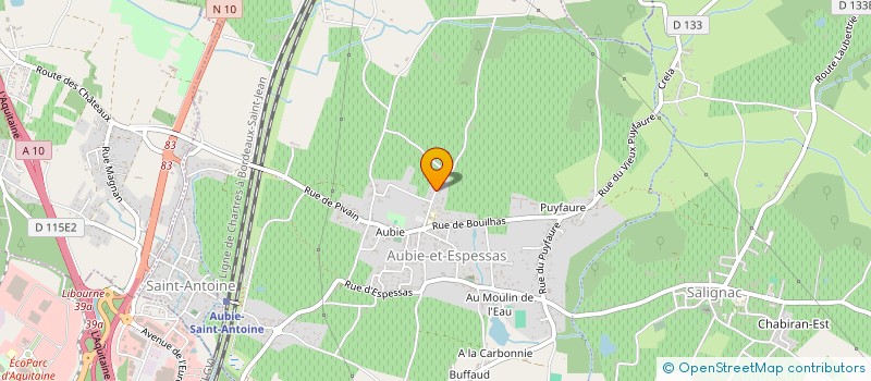 localisation de l'entreprise MONSIEUR KORAY OZTURK  VAL DE VIRVEE