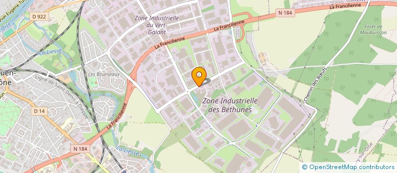 localisation de l'entreprise MONSIEUR KOREDE OJO  SAINT-OUEN-L'AUMONE