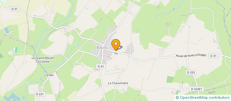 localisation de l'entreprise MONSIEUR KORENTIN LESOIF  SARTILLY-BAIE-BOCAGE