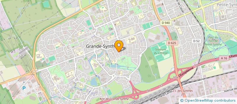 localisation de l'entreprise MONSIEUR KORICHI CHARIK à GRANDE-SYNTHE