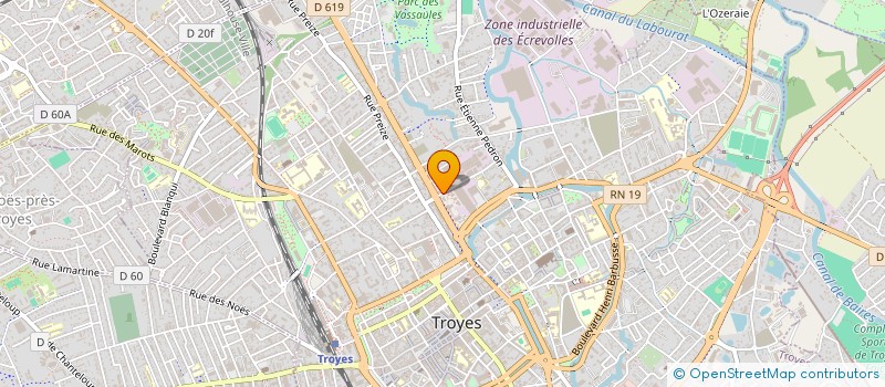 localisation de l'entreprise MONSIEUR KORIUN ARAKELIAN à TROYES