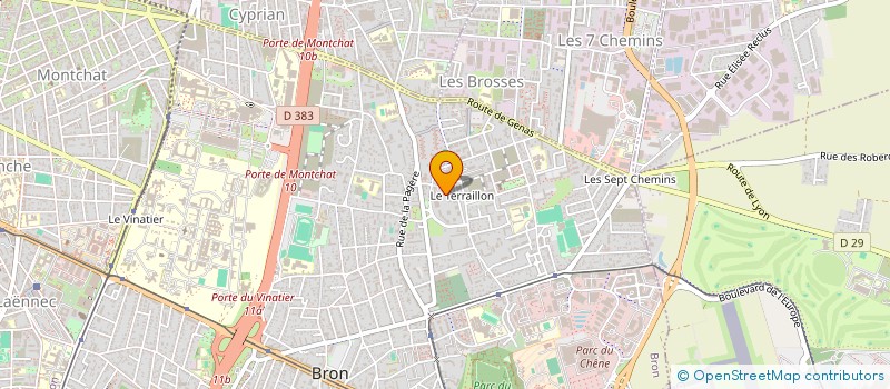 localisation de l'entreprise MONSIEUR KORYUN AVETISYAN à BRON