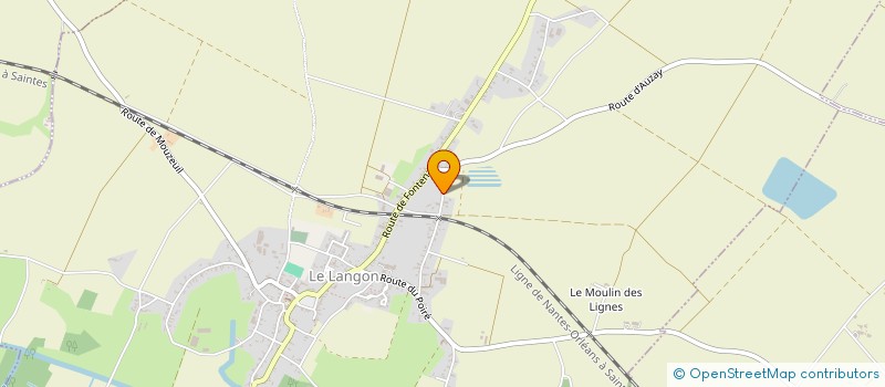 localisation de l'entreprise MONSIEUR KOSAILA BOUHAMOUCHE  LE LANGON