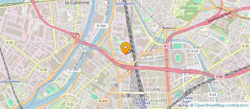 localisation de l'entreprise MONSIEUR KOSAYE ALOUK  SAINT-DENIS