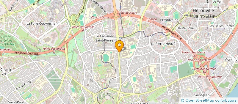 localisation de l'entreprise MONSIEUR KOSSI ASSIGNON à CAEN