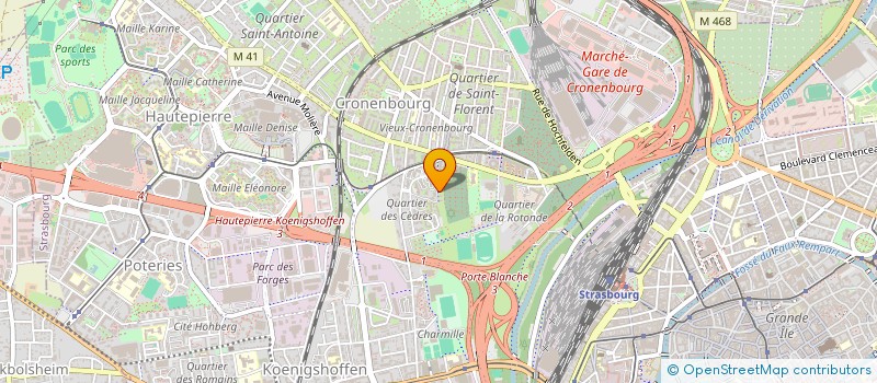 localisation de l'entreprise MONSIEUR KOSSI GANYO AGBAVITO à STRASBOURG