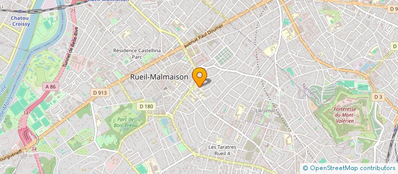 localisation de l'entreprise MONSIEUR KOSSI TONYIGA à RUEIL-MALMAISON