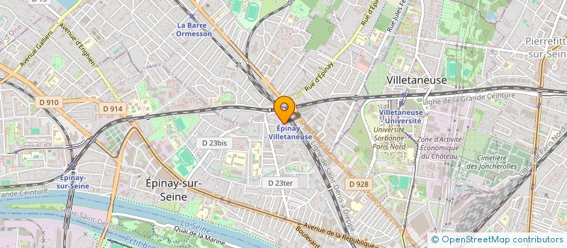 localisation de l'entreprise MONSIEUR KOSSI VIAGBO à EPINAY-SUR-SEINE