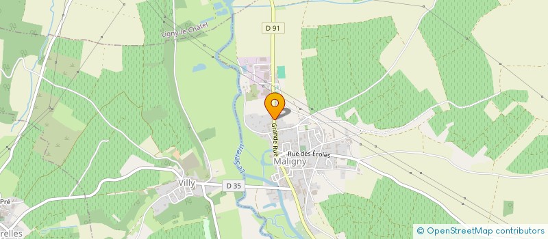 localisation de l'entreprise MONSIEUR KOSSI VITO  MALIGNY