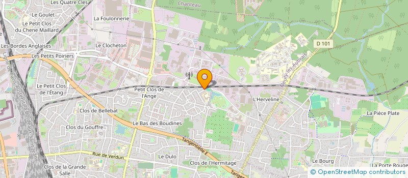 localisation de l'entreprise MONSIEUR KOSSIVI ATCHOU à FLEURY-LES-AUBRAIS