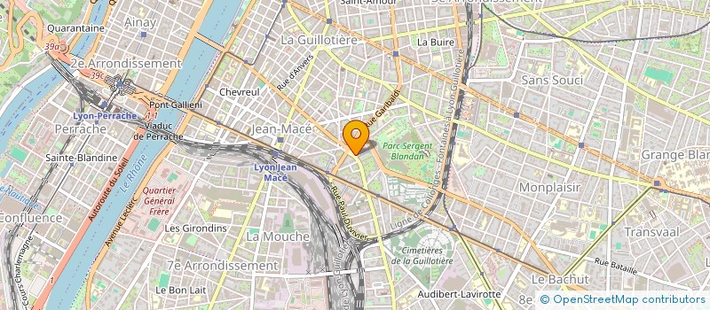 localisation de l'entreprise MONSIEUR KOSSIVI CHAOLD  LYON