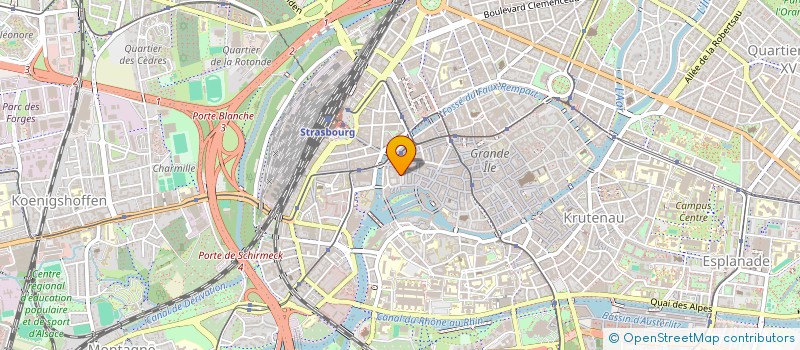 localisation de l'entreprise MONSIEUR KOSSIVI POFAGI  STRASBOURG