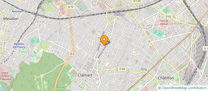 localisation de l'entreprise MONSIEUR KOSTA SAVIC à CLAMART