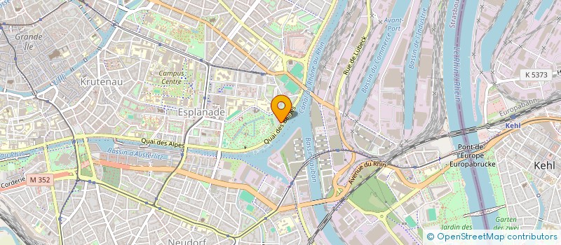 localisation de l'entreprise MONSIEUR KOSTIANTYN KUCHERENKO  STRASBOURG