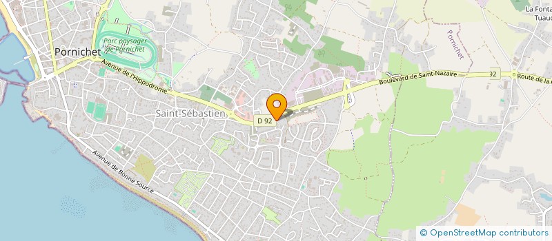 localisation de l'entreprise MONSIEUR KOSTIANTYN PAVLOV à PORNICHET