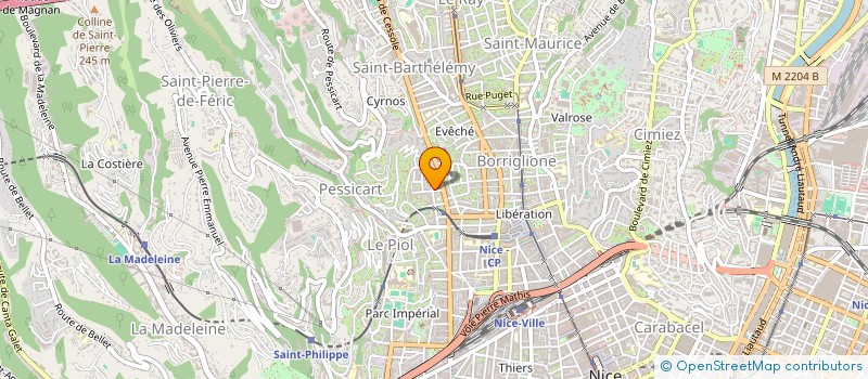 localisation de l'entreprise MONSIEUR KOSUKE HAKOYAMA à NICE