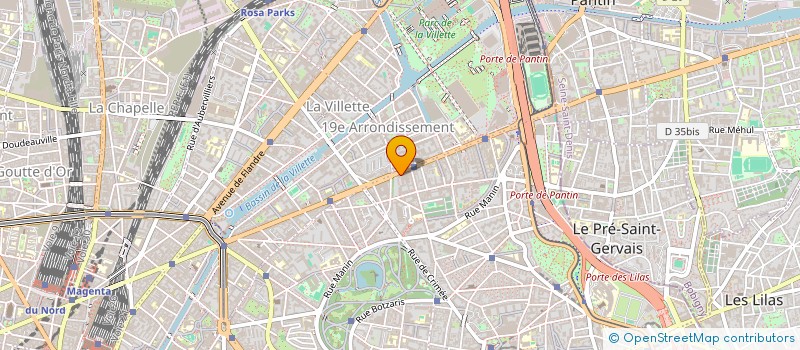 localisation de l'entreprise MONSIEUR KOTELADJO BOKO  PARIS