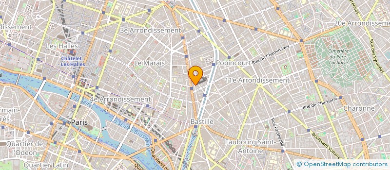 localisation de l'entreprise MONSIEUR KOUADIO AMANI  PARIS