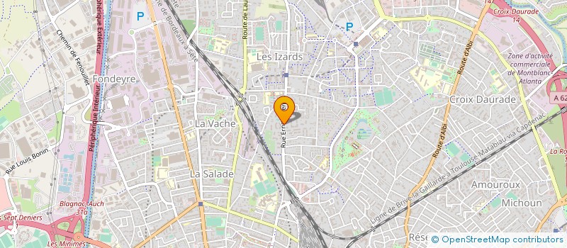 localisation de l'entreprise MONSIEUR KOUADIO BONSON à TOULOUSE
