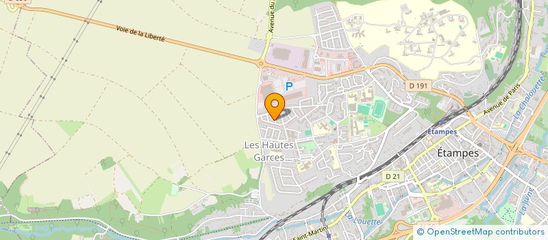 localisation de l'entreprise MONSIEUR KOUADIO KOUAKOU  ETAMPES