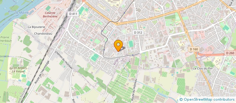 localisation de l'entreprise MONSIEUR KOUADIO KOUASSI  ANGERS