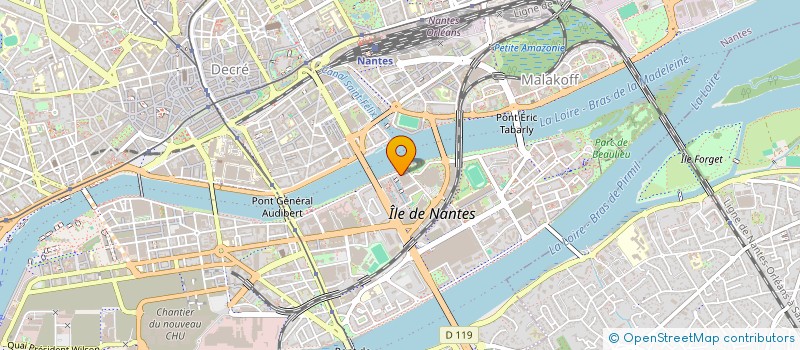 localisation de l'entreprise MONSIEUR KOUAKOU CHRISTIAN BROU à NANTES
