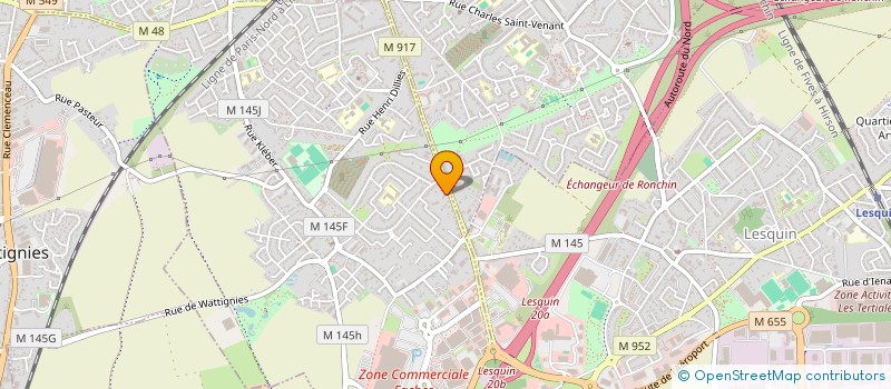 localisation de l'entreprise MONSIEUR KOUAKOU N'DOUA  FACHES-THUMESNIL