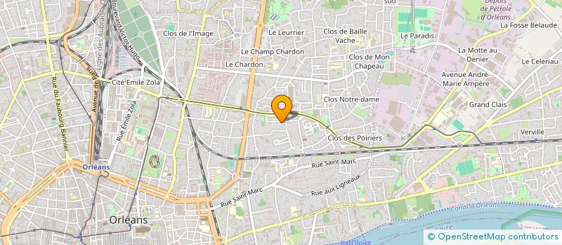 localisation de l'entreprise MONSIEUR KOUAKOU OUATTARA à ORLEANS
