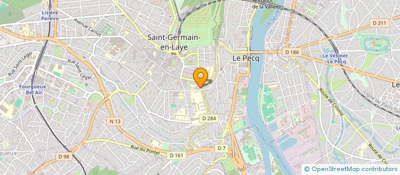 localisation de l'entreprise MONSIEUR KOUAME GOBEHI  SAINT-GERMAIN-EN-LAYE