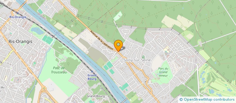 localisation de l'entreprise MONSIEUR KOUAME KOFFI à SOISY-SUR-SEINE