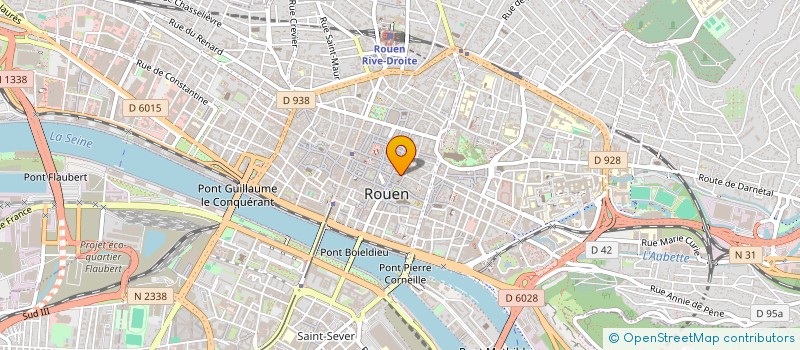 localisation de l'entreprise MONSIEUR KOUAME KONAN à ROUEN