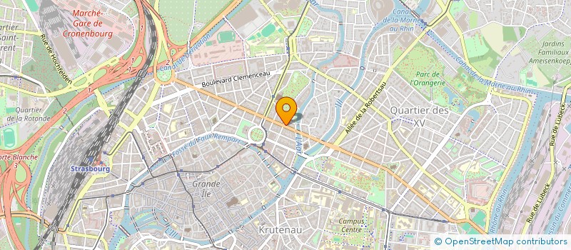 localisation de l'entreprise MONSIEUR KOUASSI AMANI à STRASBOURG
