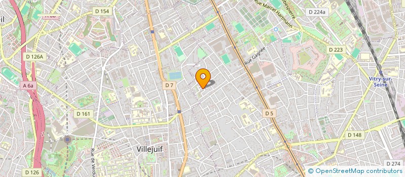 localisation de l'entreprise MONSIEUR KOUASSI ARISTIDE KOFFI à VITRY-SUR-SEINE