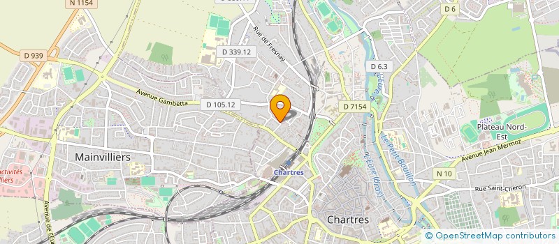 localisation de l'entreprise MONSIEUR KOUASSI KOFFI à CHARTRES