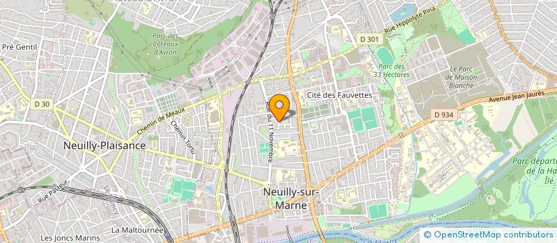 localisation de l'entreprise MONSIEUR KOUASSI OTCHOUMOU  NEUILLY-SUR-MARNE
