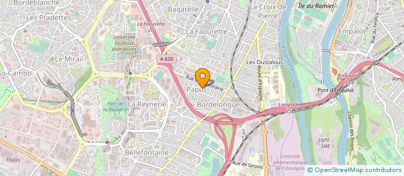 localisation de l'entreprise MONSIEUR KOUASSI YAO à TOULOUSE