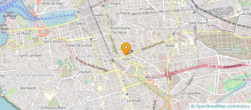 localisation de l'entreprise MONSIEUR KOUAYO SARAGBA à MARSEILLE