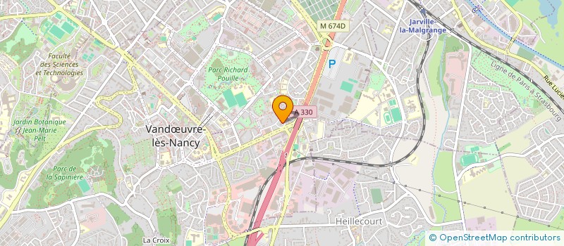 localisation de l'entreprise MONSIEUR KOUCEILA OUALI  VANDUVRE-LES-NANCY