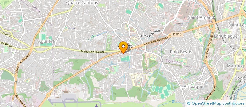 localisation de l'entreprise MONSIEUR KOUHE ZIRI  ANGLET