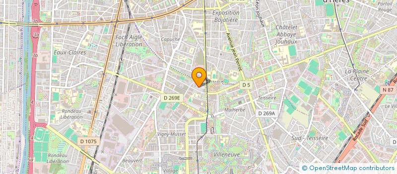 localisation de l'entreprise MONSIEUR KOUIDER ADADA  GRENOBLE