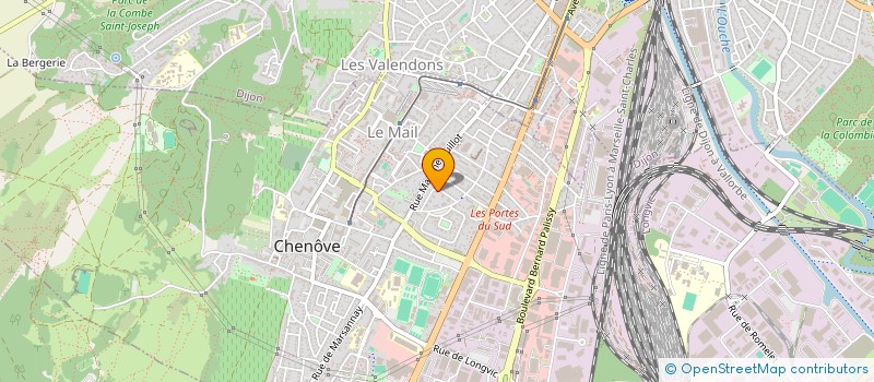 localisation de l'entreprise MONSIEUR KOUIDER BENCHERIF à CHENOVE
