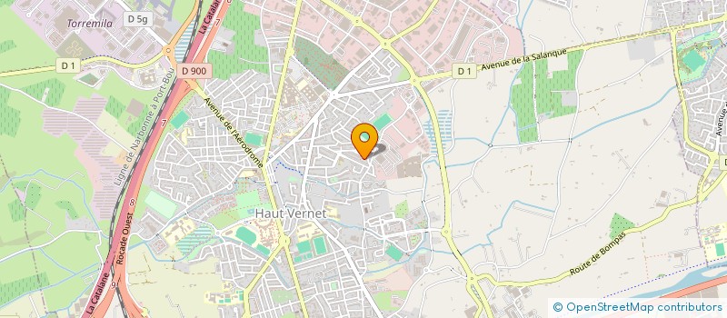 localisation de l'entreprise MONSIEUR KOUIDER BENFRIHA  PERPIGNAN