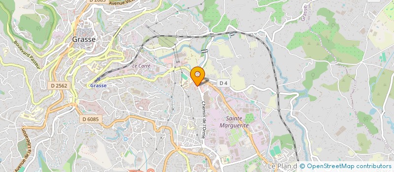 localisation de l'entreprise MONSIEUR KOUIDER MANKOUR à GRASSE
