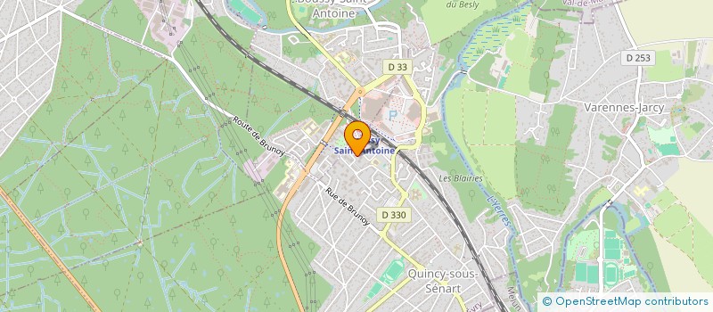 localisation de l'entreprise MONSIEUR KOUIDER MANSOURI  QUINCY-SOUS-SENART