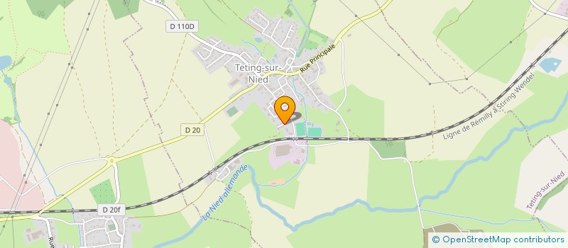 localisation de l'entreprise MONSIEUR KOUIDER MEBARKIA  TETING-SUR-NIED