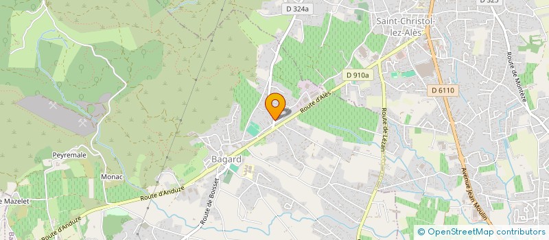 localisation de l'entreprise MONSIEUR KOUIDER SAYAHI  ALES