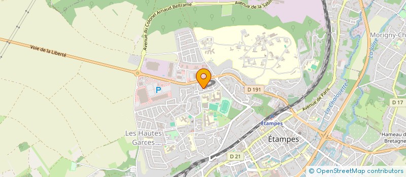 localisation de l'entreprise MONSIEUR KOUKHEL TAMANE OKOMBI KIDZIE à ETAMPES