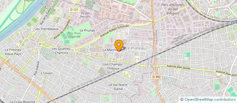 localisation de l'entreprise MONSIEUR KOUKOUA KODJO  SARTROUVILLE