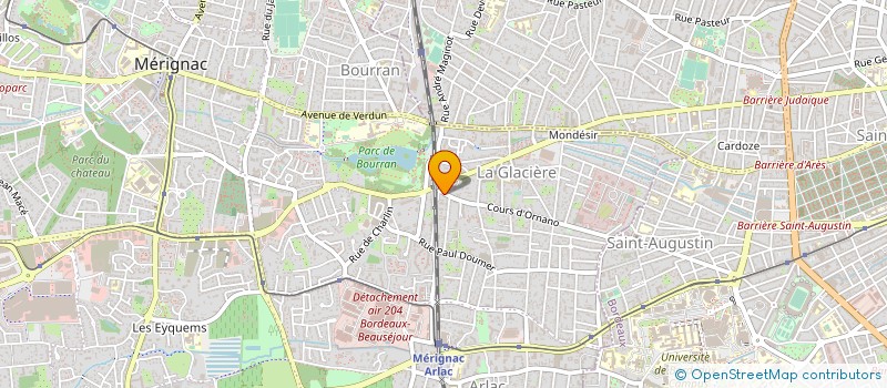 localisation de l'entreprise MONSIEUR KOULIBALY BRAHIMAN à MERIGNAC