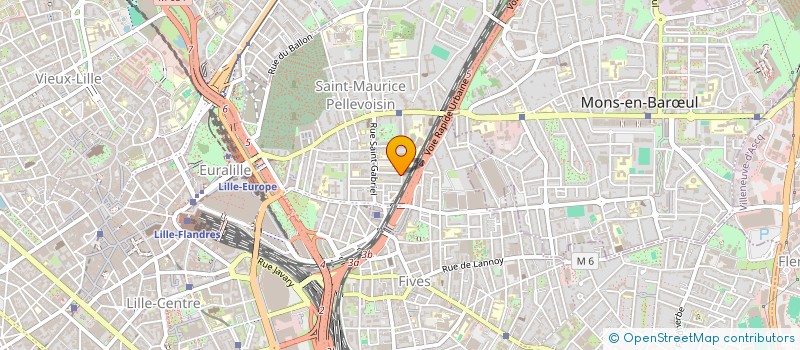 localisation de l'entreprise MONSIEUR KOUNFEKO KEITA  LILLE